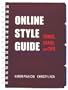 Online Style Guide: Terms, Usage, and Tips