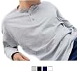 Cotton Deluxe by Anvil Long Sleeve Henley, (A-1402) Cotton Deluxe by Anvil Long Sleeve Henley, (A-1402)