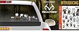 Realtree Camo Stick Family Auto Decals, Funny REDNECK Security System