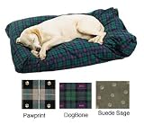SuperSoft Max Pet Bed Large Dog Bone Print