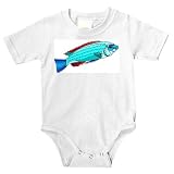 Onesie with animal, aquatic, fish