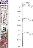 ささめ針(SASAME) 伊勢湾ウタセ真鯛2m(ヤイバウタセ真鯛) 白 鈎11/ハリス5 D-211