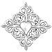 Geneve Heart Brooch