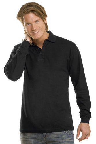 Basic Langarm-Poloshirt von Stedman