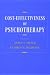 Books : Cost-Effectiveness of Psychotherapy: A Guide for Practitioners, Researchers, and Policymakers