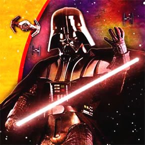 Star Wars Feel The Beverage Napkin