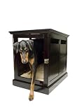 XL Extral Large Espresso TownHaus Hideaway Dog House Nightstand End Table