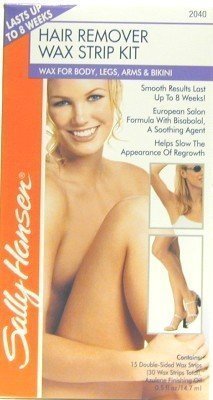 Sally Hansen Hair Remover Wax Strip Kit