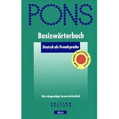 PONS Basisw�rterbuch, Deutsch als Fremdsprache, neue Rechtschreibung