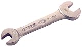 Ampco WO-7/16X1/2, Double Open End Wrench, 15 Deg - 7/16x 1/2