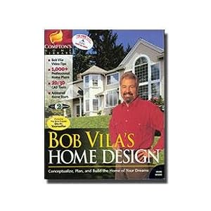 Broderbund BOBVILASHMDESSL Bob Vilas Home Design Ver 1.0 - [sleeve] [windows 95 98 me] by 