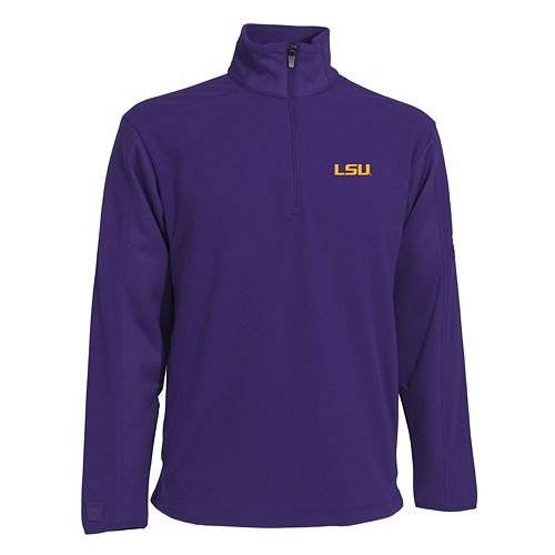 NCAA Men's Louisiana State Fightin Tigers Frost Polar Fleece (Dark Purple, Small)