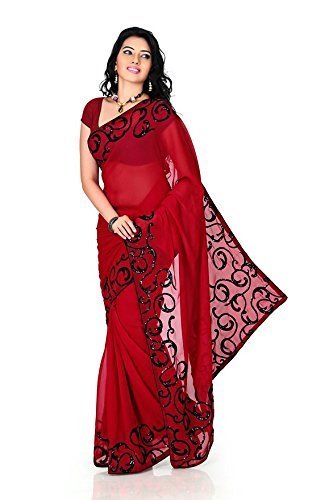 Rgn-retails india bazaar womens faux georgette saree_19…