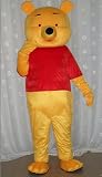 2012 cute Winnie the Pooh bear cartoon Character Costume