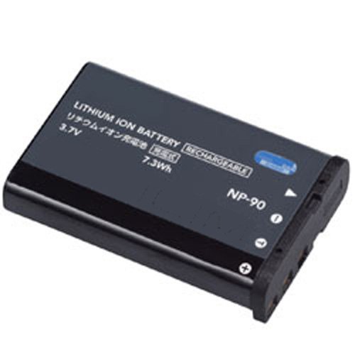 Casio Exilim EX-H20G Digital Camera Battery Lithium-Ion (1950 mAh) - Replacement for Casio NP-90 Rechargeable Battery