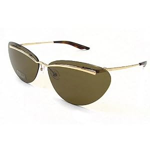 Christian Dior Diorette Sunglasses J5G YJ Gold Shades