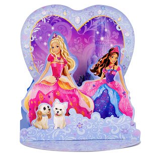 4178gGNkcCL Barbie Diamond Castle Centerpiece