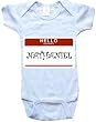 HELLO MY NAME IS NATHANIEL - Name-series - White Or Blue Onesie / Baby T-shirt
