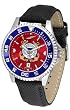 U.S. Coast Guard MILITARY Mens Leather Anochrome Watch