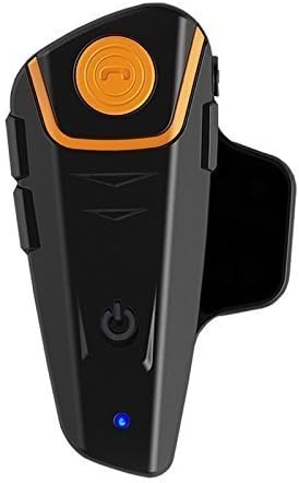 Glotronic New Motorcycle Ski Atv BT Helmet Intercom FM Radio Bluetooth Multi Motorbike Interphone Waterresistant Headset 1000M