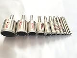 smiley-now ガラス 穴あけ ダイヤモンド コアビット 陶器 タイル 加工 （3ｍｍ～30ｍｍ） 12本セット