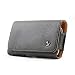Electronics : Horizontal Pebbled Leather Pouch Case for Samsung Epic 4G (Black)