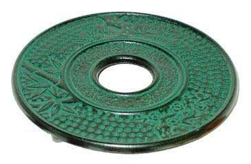 Purchase Japanese cast iron trivet Bamboo Green