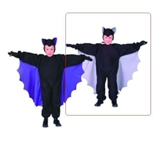 RG Costumes Cute-T-Bat (Grey Wings) Child Costume Small (4-6)