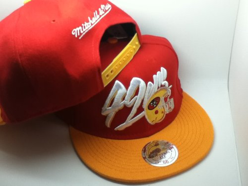 San Francisco 49ers Diagonal Script Red/gold Two Tone Plastic Snapback Adjustable Plastic Snap Back Hat / Cap