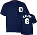 Al Kaline Majestic Cooperstown Throwback Player Name and Number Detroit Tigers T-Shirt - Medium