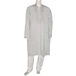 White Novelty Pajama Tops Embroidered Clothes Size XL Chest : 46