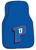 Detroit Pistons Printed Carpet Car Mat 2 Piece Set