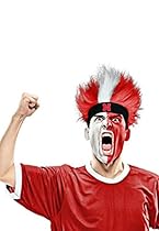 NCAA Nebraska Cornhuskers Fuzzy Head Wig, 10.5-Inch x 6-Inch, Red
