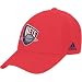 adidas New Jersey Nets Red Basic Logo Cotton Adjustable Hat