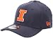 NCAA Illinois Fighting Illini Team Classic 3930 Flex Fit Cap (Light Navy, Medium/Large)