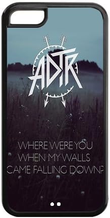 Snap-on TPU Rubber Coated Case Cover for iPhone 5C [ADTR A Day To Remember]