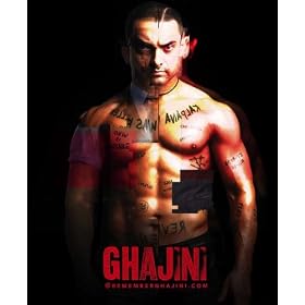 Ghajini Poster Movie B 11 x 17 In - 28cm x 44cm Aamir Khan Tinnu Anand Asin Vibha Chhibber Sunil Grover Jiah Khan