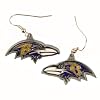 Baltimore Ravens Dangle Earrings