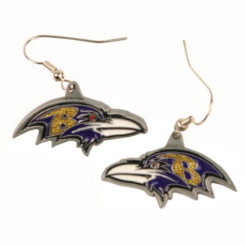 Baltimore Ravens Dangle Earrings
