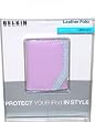 Belkin iPod nano 3rd Generation Video, Leather Folio - Lavender.  Fits 4GB / 8GB (1 Case)