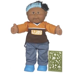 Cabbage Patch Kids 16 Feature Doll (African American) - Magic Glow Surprise (Styles will vary) by Play Along