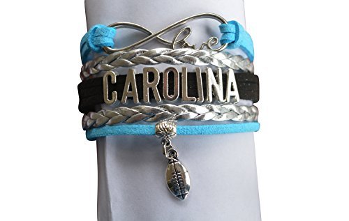 Carolina Panthers Bracelet - NFL Bracelet, Carolina Panthers Jewelry