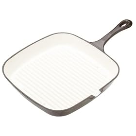 Clearview Enamelled Cast Iron Square Grill Pan 23cm x 23cm