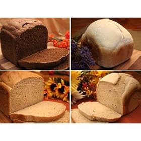 The Heritage Collection, A Sampler of Heritage Hearth Bread Mixes (Four Pack)