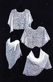 Crocheted Cobweb Capelets and Shawls Pattern (AC-31)