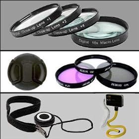 Click here to buy Professional Filter Kit For Nikon D3100 Digital SLR Camera with 18-55mm Lens.