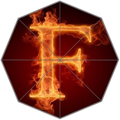 Bring Me The Horizon Rain New Fashion Individuation Alphabet Three Folding Parasol Umbrellas Sunscreen