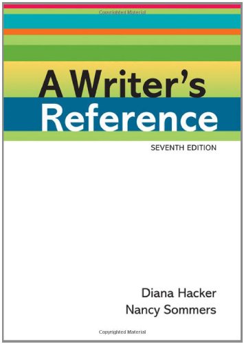 A Writer's Reference