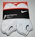 Kids Socks | Sport Socks | Sock Sizes | Low-Cut Socks - Nike Boy's Performance Low Cut Socks 6 Pair - Size: 5Y-7Y White - Made in USA