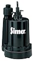 Simer 2305 Geyser II 1/6 HP Submersible Utility Pump 1/6 HP